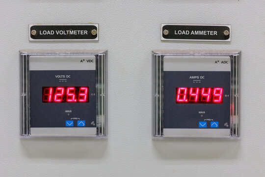 Digital Load Voltmeter and Ammeter