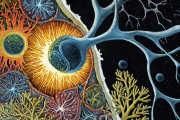 Melatonin receptors in the pineal gland.