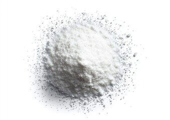 White powder pile, scattered