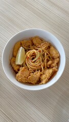 Bolognaise Pasta and Fish nuggets