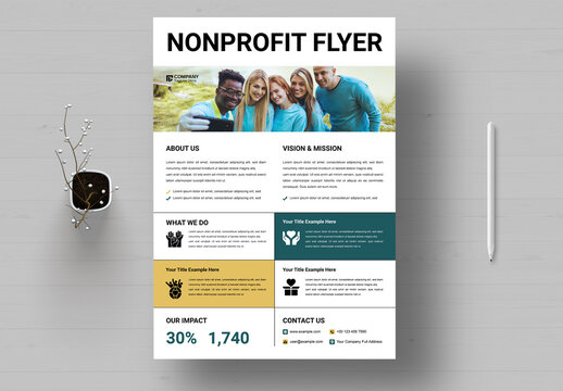 Nonprofit Flyer Template