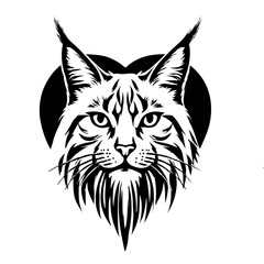 vector illustration of a cat