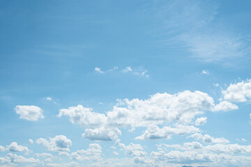 夏の終わりの空模様