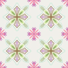 seamless pattern with colorful flowers. Design for carpet,curtains,texture,background,backdrop,wallpaper,clothing and wrapping.