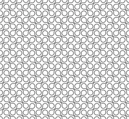 Seamless Abstract Circle Outline Pattern