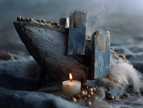 A cinematic fantasy artwork of a tender farewell taking place on the spine of an ancient sky whale, blending emotion with mythical wonder.