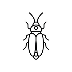 Firefly Icon Vector Symbol Design Illustration