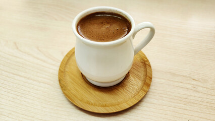 A cup of Turkish coffee offers a moment of rest for a tired mind and a perfect opportunity for pleasant conversation