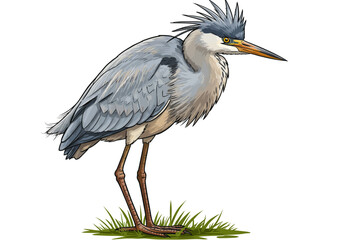 great blue heron ardea cinerea