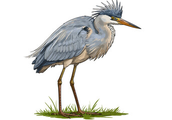 great blue heron ardea cinerea