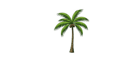 palm tree vector illustration