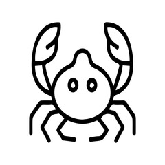 Cute Crab Icon