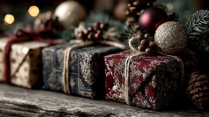 Elegant Christmas gifts await holiday cheer and festive joy