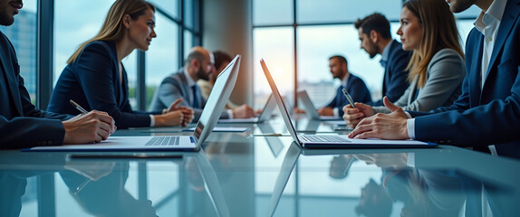 Corporate Finance Teams Crafting Tax Planning Frameworks: Maximizing After-Tax Earnings & Managing Fiscal Liabilities - Photo Stock Concept