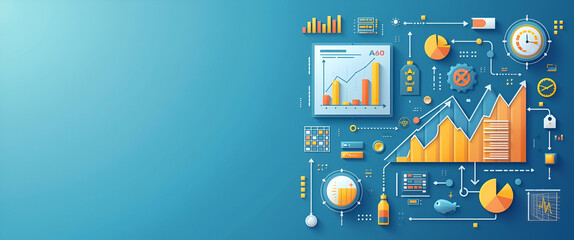 Illustrate systematic analytical process featuring meticulous data analysis methods and stepwise evaluation techniques to drive strategic insights and robust decision making in  Photo Stock  Concept  