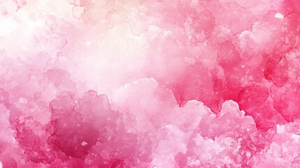 Fototapeta premium artistic pastel texture of streaked watercolor texture with pastel shades in baby pink, backlit pastel mood, glossy watercolor finish