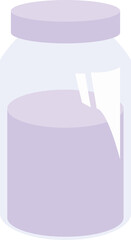 vector illustration of a pink chair