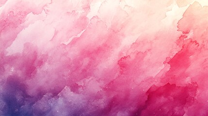 Fototapeta premium artistic pastel texture of streaked watercolor texture with pastel shades in baby pink, natural window light, glossy watercolor finish