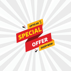 black friday sale banner with discount offer details