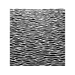 Obraz premium Abstract representation of wavy lines forming a dense pattern in black and white color scheme