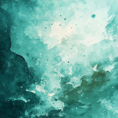 grunge background with green paint