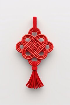 Chinese knot decoration chinese new year celebration.