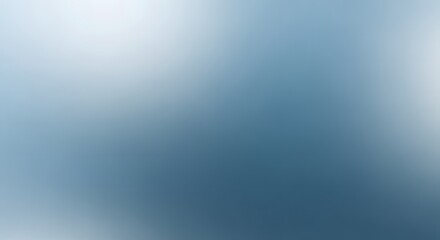 Fototapeta premium Abstract Blue and White Gradient Background with Soft Focus Effect.