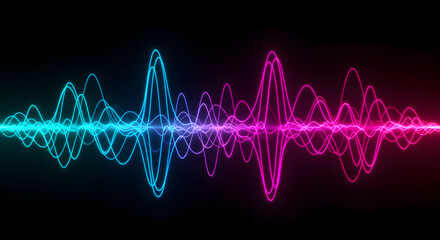 Vibrant Digital Soundwave