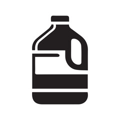 2d logo of water jerry can with white background