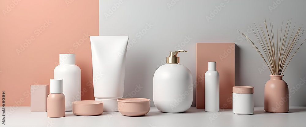 Poster high-quality product launch mockup design: sleek layout & engaging visuals for effective marketing p
