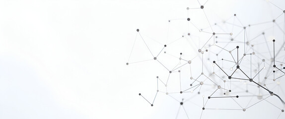 Develop minimalistic AI based pattern repeats using circuit like branches and crisp shapes on white ideal for sleek corporate marketing concept as Combine branching circuit motifs with clean geometric