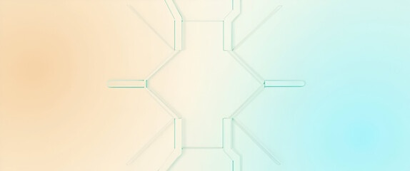 Photo realistic teamwork symbol with ample copy space for email newsletters - a modern concept highlighting collaboration strategies in digital communications.