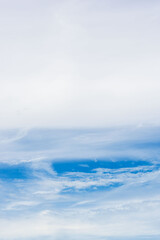 秋雨の日　雲の晴れ間アップ09