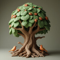A Clay Tree of Life