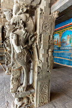 &Agrave; la d&eacute;couverte du Yali : joyau sculpt&eacute; des temples du Tamil Nadu
