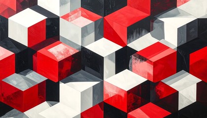 Obraz premium Abstract geometric pattern (1)