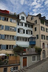 cosy little streets of Zurich
