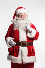 Santa claus smoking a cigar christmas costume adult.
