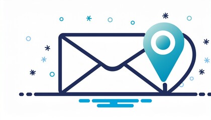 envelope with notification seal for communication