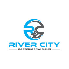 RIVER CITY logo Design