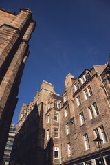 Fototapeta premium Edinburgh Scotland Historic City Buildings Architecture Landmark 