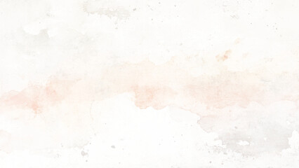 Brown background with watercolor texture grunge painted on border, old vintage brown paper with coffee tea or ink stains.