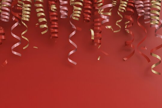 red and white background