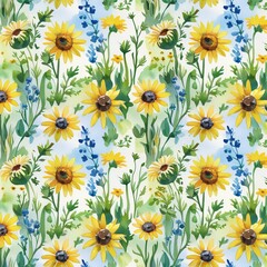 Fototapeta premium background of yellow flowers