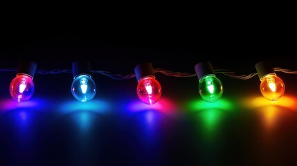 String of christmas lights string electronics decoration.