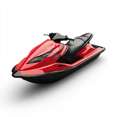 Photo of Jet boat Isolated on white background