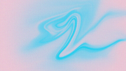 Abstract Pink and Blue Swirl with Grainy Texture Background