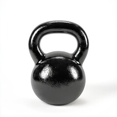 Photo of Kettlebells Isolated on white background,