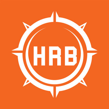 HRB letter design. HRB letter technology logo design. HRB  Monogram logo design for an entrepreneur and business.