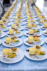 many pack of snack break set in seminar